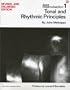 Jazz Improvisation: Tonal and Rhythmic Principles