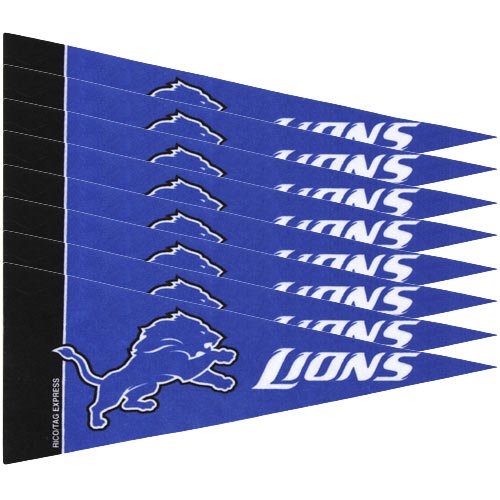 Detroit Lions Mini Pennant Set: 8-Pack