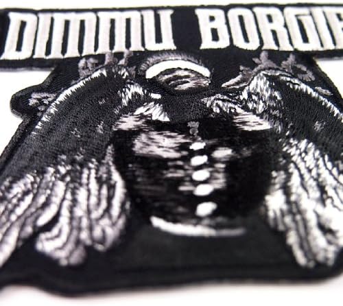 DIMMU BORGIR Black Metal Band Rock Music Motorcycle Embroidered Iron On Patches