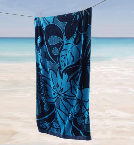 Jungle Leaf Beach Towel
