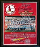 St. Louis Cardinals Healy Plaque-1982 Champion
