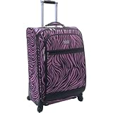Nicole Miller NY Luggage 24 Wild Zebra Exp. Spinner