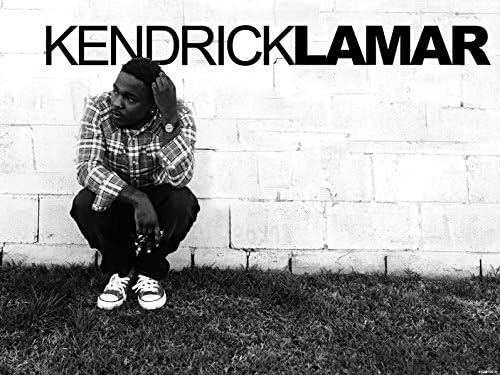 Kendrick Lamar Hip Hop Singer Wall Name Print Poster (440mmX600mm)