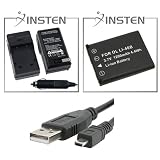 INSTEN EN-EL10 BATTERY + CHARGER FOR NIKON COOLPIX S200 S230 S3000 + UC-E6 CABLE