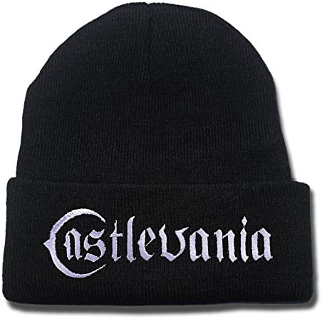 Jeffrey Castlevania Lords of Shadow Logo Beanie Unisex Knitted Hats Skull Caps
