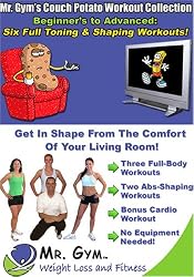 Mr. Gym's Couch Potato Workout Series: 6 Workouts, 2 DVDs (Resistance Exercises; Abs & Cardio)