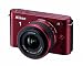 Nikon 1 J2 10.1 MP HD Digital Camera with 10-30mm VR Lens (Red)