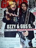 Guitar World August 2010 Ozzy & Gus G. Ronnie James Dio Deftones Korn Prog Metal