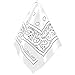 Amscan Bandana, Party Accessory, White
