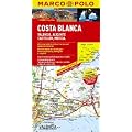 MARCO POLO Karte Costa Blanca, Valencia, Alicante 1:200.000: Mit landwirtschaftlich sch�nen Strecken und Sehensw�rdigkeiten. �bersichtskarte zum ... Entfernungstabelle, Ortsregister, 6 Citypl�ne
