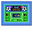 Game On Soccer Large Blue Personalized Print