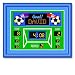 Game On Soccer Large Blue Personalized Print