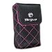 Electric Pink-On-Black Carry Pouch Now With Free Shipping