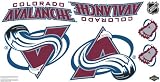 NHL Colorado Avalanche Car Decals Medium - 49-by-25-Inch