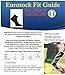 Eurosocks Sport Specific Athletic Socks, Snug Fit & Feel, Extra Smooth Toe Seams, Padded, Arch Support - 3812
