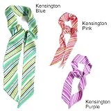 L. Erickson USA Elastic Loop Headband - Kensington 100% Silk Print