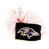 Baltimore Ravens NFL Jersey Hair Scrunchie (Pink)