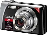 Rollei Flexline 140 Digitalkamera (10 Megapixel, 4-fach opt. Zoom, 7,6 cm (3 Zoll) Display, 30 mm Weit-Winkel-Objektiv) schwarz - 