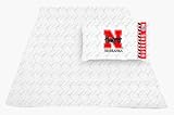 Nebraska Cornhuskers Twin Sheet Set from The Locker Room Collection by Kentex