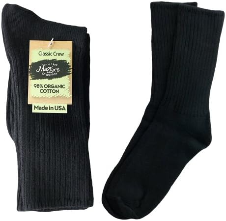 Maggie's Organics Cotton Crew Sock