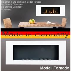 Ethanolkamin / Kamin / Gelkamin / Modell Tornado Weiss