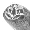 Contemporary Lotus Blossom Punch For Stamping Metal 1/4 Inch 6mm (1)
