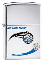 Zippo Lighter NBA Orlando Magic, High Polished Chrome