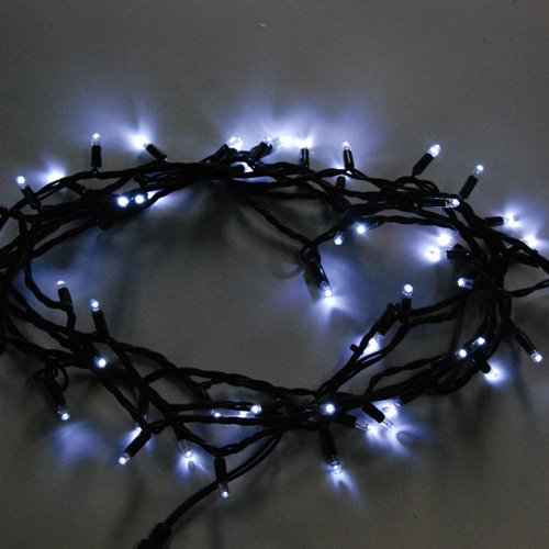 24v 26 feet 80 White LED Christmas Wedding Party String Light with Accessories