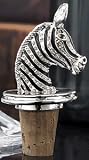Zebra Bottle Stopper
