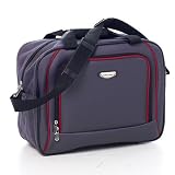 Leisure Resorts 15 Inch tote Grey/Red
