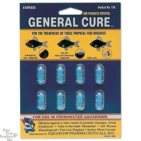 Aquarium Pharmaceuticals Aquarian General Cure Capsules, 8 capsules by Aquarium Pharmaceuticals