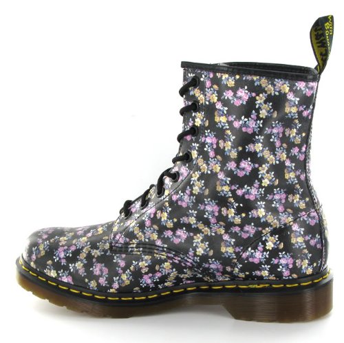 Dr.Martens 1460 Floral Black Womens Boots