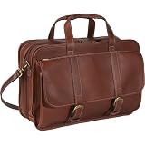 Korchmar Expandable Computer Brief/Overnighter - Brown