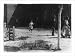Historic Print (L): Whistle blows noon Opelika Cotton Mill. Smallest girl in photograph is Velma Smith a tin