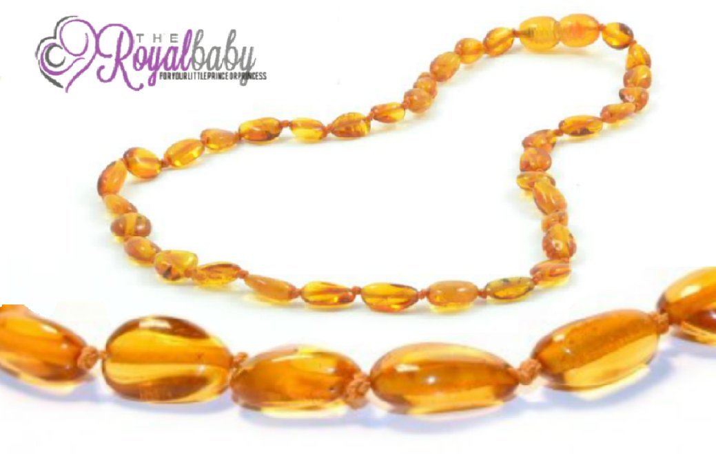 Amazon.com : Baltic Amber Teething Necklace for Babies (Honey ...