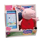 Peppa Pig - Peluche interactivo con tablet (Bandai 84268)