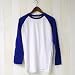 deuse Display無地メンズラグランロンT disp0351-bl-m deuse Display無地メンズラグランロンT disp0351-bl-m