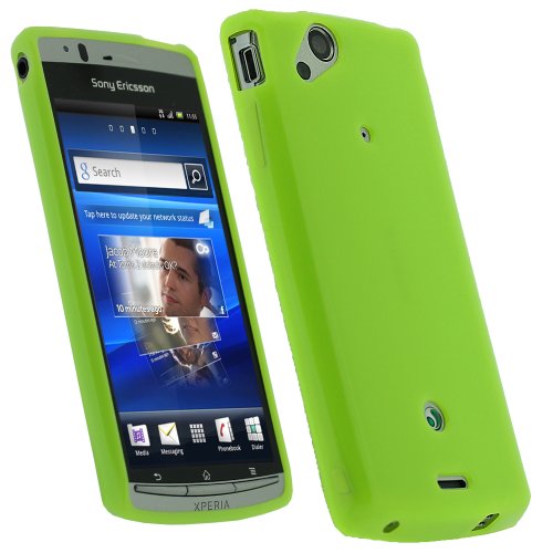 igadgitz Verde Custodia TPU Gel Case Cover Rigida Protezione per Sony Ericsson Xperia Arc S Android Smartphone Movil igadgitz Verde Custodia TPU Gel Case Cover Rigida Protezione per Sony Ericsson Xperia Arc S Android Smartphone Movil