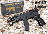 Airsoft Well Scorpion Vz61 Electric Gun R2C