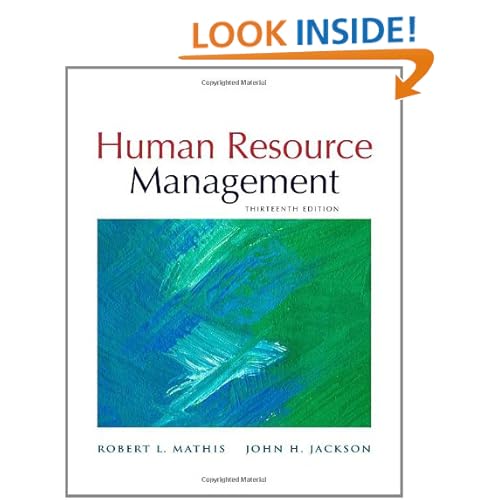 Human Resource Management, 13th Edition