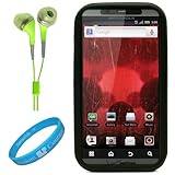Black Protective Silicone Skin for Motorola Droid Bionic XT865 (Verizon Wir ....
