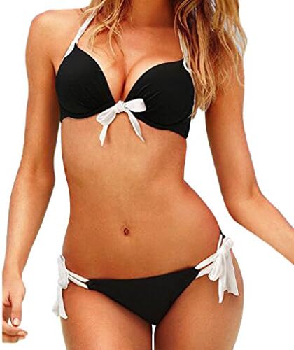 CYYNO Womens V Bikini Low Rise Bottom Swimwear