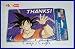 DRAGONBALL Z Birthday Party Thank You Cards Goku