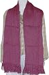 Neck Scarf for Winter Jacquard Design Wool Anniversary Gift Man 20 x 78 inches (gwstl011)
