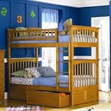 Atlantic Furniture AB55117 Columbia Bunk Kids Bed