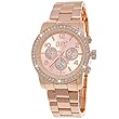 Elegante Pure Time® Damen-Uhr Strass Analog Quarz Armband-Uhr in Rose-Gold Silber-Uhr Gold-Uhr Chronograph Optik Rosegold from Pure Time