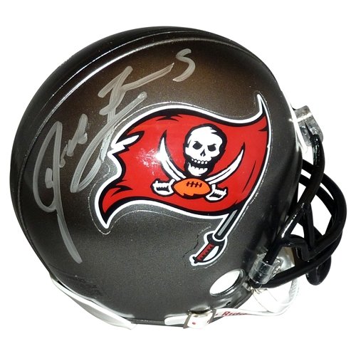 Josh Freeman Autographed Tampa Bay Buccaneers Mini Helmet