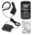 Rapid Car Charger + Home Travel Charger + Black Rubberized Hard Case + LCD Screen Protector for AT&T Samsung Jack i637