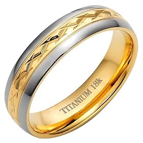 New Mens Titanium Ring 7mm wide . Brand New Available in Most Sizes This is Size P Click Through to see other Sizes Comes in a Quality Gift Box Size P