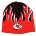 Kansas City Chiefs Flame Knit Beanie